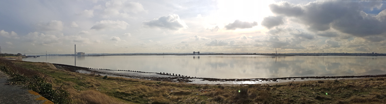 River Thames, Rainham Marshes - February 2017   Fraser Simpson