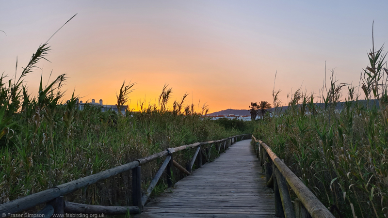 Zahara de los Atunes boardwalk  Fraser Simpson