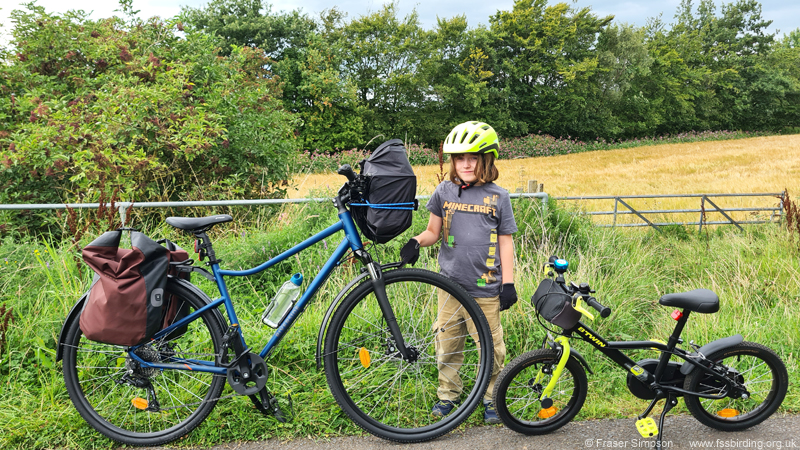 Cycling along the course of the disused railway line between Kilmarnock and Irvine � Fraser Simpson