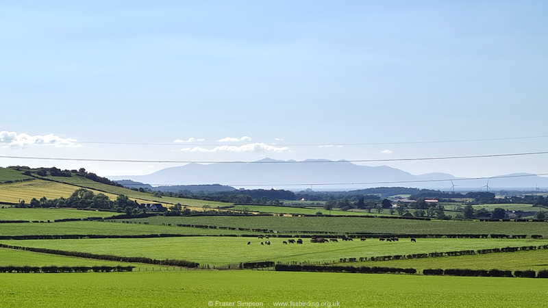 Isle of Arran from Craigie Hill northern approach � Fraser Simpson