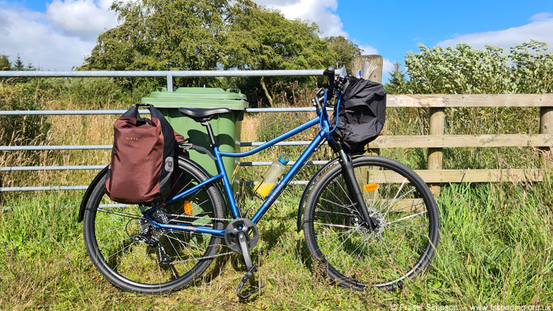 Biological surveys by bike, Ayrshire, Scotland, Aug 2022 � Fraser Simpson
