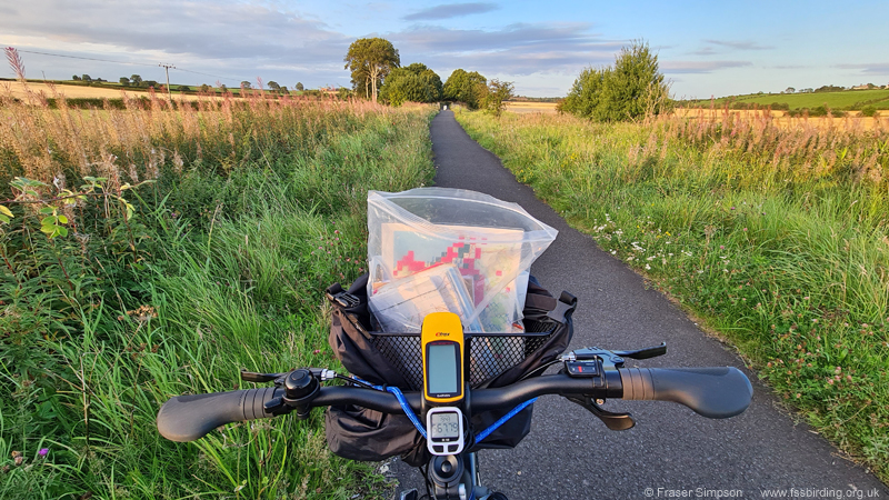Ayrshire Orthoptera surveys by bike: Knockentiber-Springside disused railway line � Fraser Simpson 