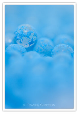 Blue Dust Spheres � 2010 Fraser Simpson